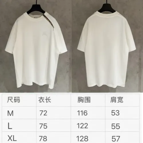 Replica Burberry T-Shirts Short Sleeved For Men #1424116 $56.00 USD for Wholesale