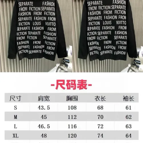 Replica Louis Vuitton LV Sweaters Long Sleeved For Unisex #1424123 $56.00 USD for Wholesale
