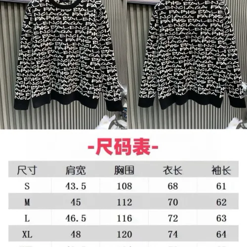 Replica Balenciaga Sweaters Long Sleeved For Unisex #1424143 $68.00 USD for Wholesale