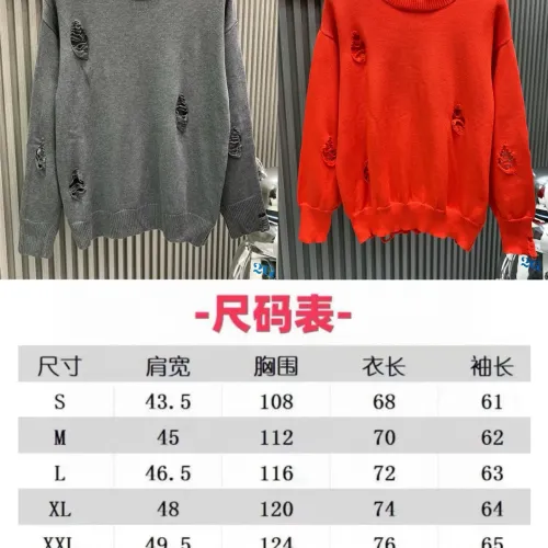 Replica Christian Dior Sweaters Long Sleeved For Unisex #1424170 $68.00 USD for Wholesale