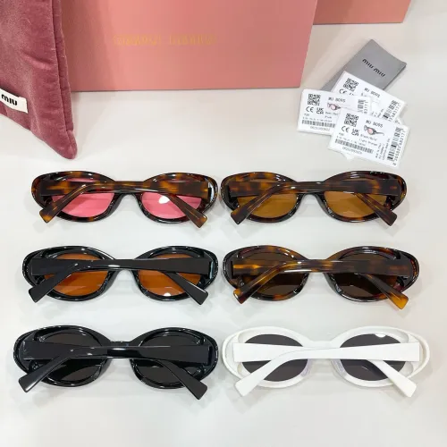 Replica MIU MIU AAA Quality Sunglasses #1424174 $68.00 USD for Wholesale