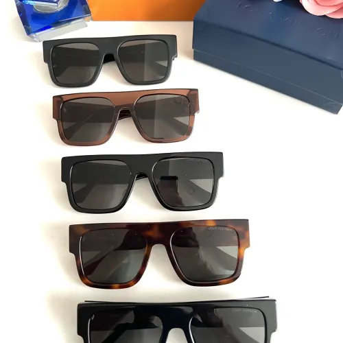 Replica Louis Vuitton AAA Quality Sunglasses #1424198 $60.00 USD for Wholesale