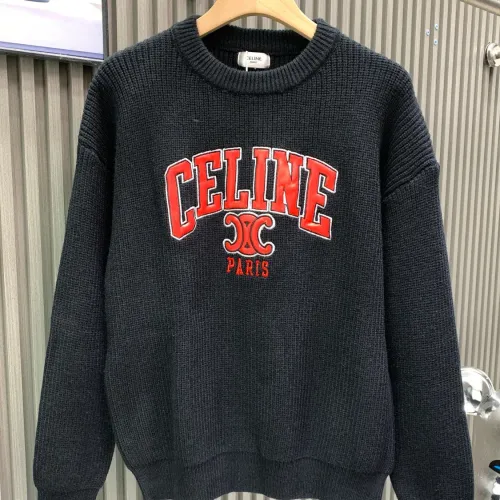 Celine Sweaters Long Sleeved For Unisex #1424220 $72.00 USD, Wholesale Replica Celine Sweaters