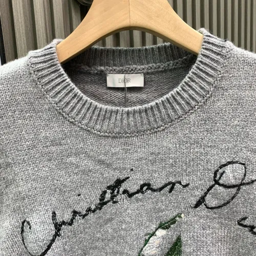Replica Christian Dior Sweaters Long Sleeved For Unisex #1424224 $72.00 USD for Wholesale