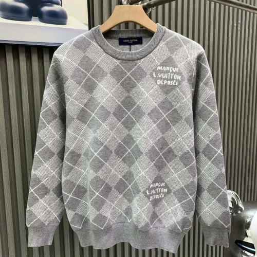 Louis Vuitton LV Sweaters Long Sleeved For Unisex #1424258 $68.00 USD, Wholesale Replica Louis Vuitton LV Sweaters