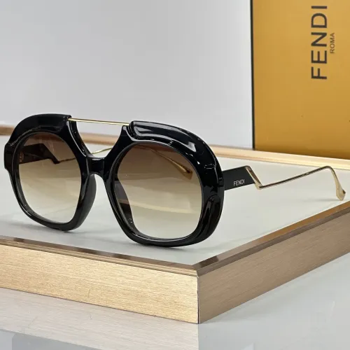 Fendi AAA Quality Sunglasses #1424264 $68.00 USD, Wholesale Replica Fendi AAA Quality Sunglasses