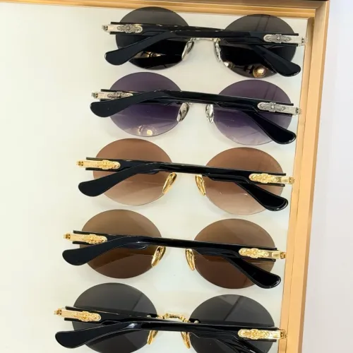 Replica Chrome Hearts AAA Quality Sunglasses #1424282 $68.00 USD for Wholesale