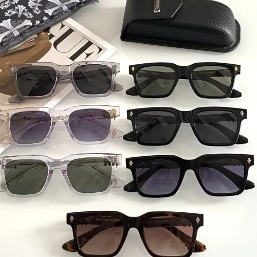 Replica Chrome Hearts AAA Quality Sunglasses #1424293 $80.00 USD for Wholesale
