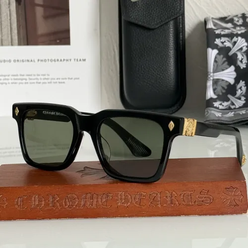 Chrome Hearts AAA Quality Sunglasses #1424296 $80.00 USD, Wholesale Replica Chrome Hearts AAA Quality Sunglasses
