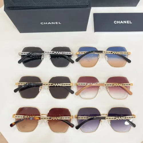 Replica Chanel AAA Quality Sunglasses #1424306 $60.00 USD for Wholesale