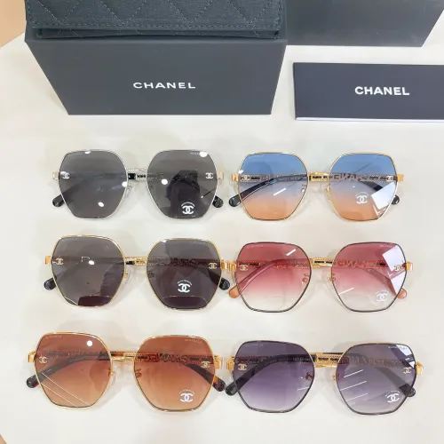Replica Chanel AAA Quality Sunglasses #1424308 $60.00 USD for Wholesale
