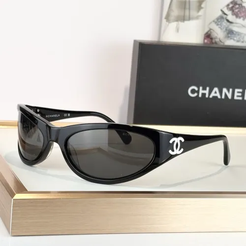 Chanel AAA Quality Sunglasses #1424316 $64.00 USD, Wholesale Replica Chanel AAA Quality Sunglasses