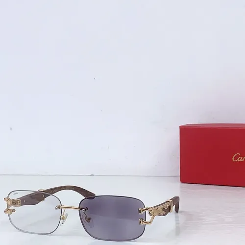 Cartier AAA Quality Sunglassess #1424344 $72.00 USD, Wholesale Replica Cartier AAA Quality Sunglassess