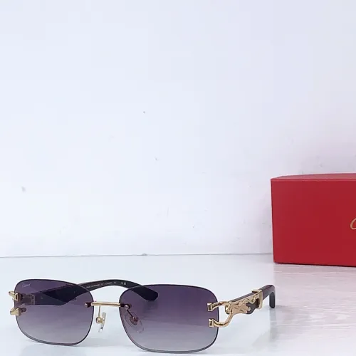 Cartier AAA Quality Sunglassess #1424350 $60.00 USD, Wholesale Replica Cartier AAA Quality Sunglassess