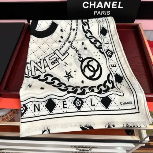 Replica Chanel Silk Scarf #1424416 $80.00 USD for Wholesale