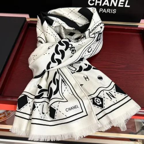 Replica Chanel Silk Scarf #1424416 $80.00 USD for Wholesale