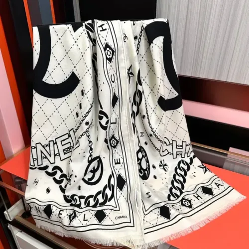 Replica Chanel Silk Scarf #1424416 $80.00 USD for Wholesale