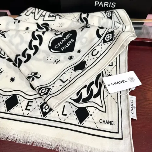Replica Chanel Silk Scarf #1424416 $80.00 USD for Wholesale