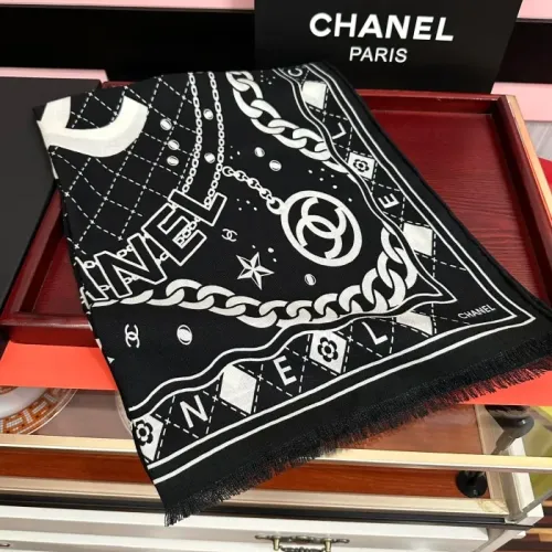 Replica Chanel Silk Scarf #1424417 $80.00 USD for Wholesale