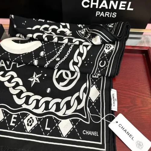 Replica Chanel Silk Scarf #1424417 $80.00 USD for Wholesale