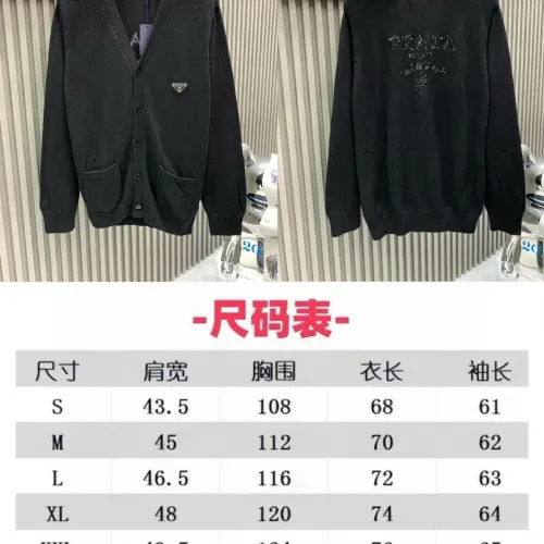 Replica Prada Sweaters Long Sleeved For Unisex #1424424 $72.00 USD for Wholesale