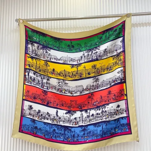 Hermes Silk Squares #1424425 $64.00 USD, Wholesale Replica Hermes Scarf