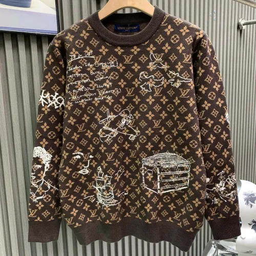 Louis Vuitton LV Sweaters Long Sleeved For Unisex #1424450 $85.00 USD, Wholesale Replica Louis Vuitton LV Sweaters