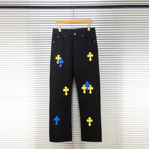 Chrome Hearts Jeans For Men #1424501 $52.00 USD, Wholesale Replica Chrome Hearts Jeans