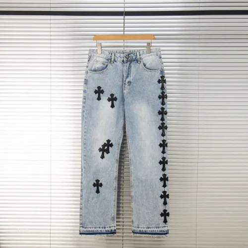 Chrome Hearts Jeans For Men #1424513 $48.00 USD, Wholesale Replica Chrome Hearts Jeans