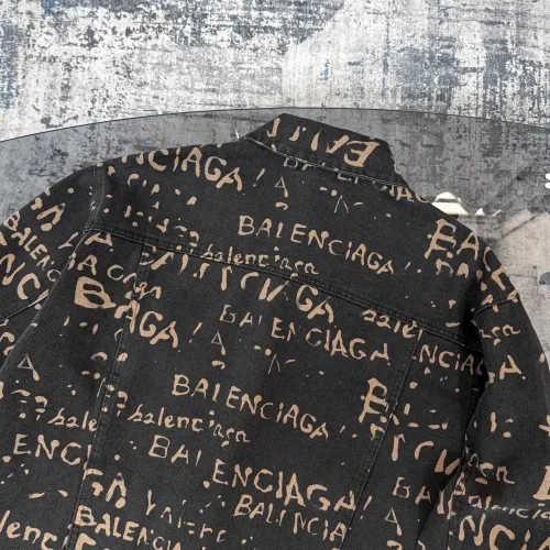 Replica Balenciaga Jackets Long Sleeved For Men #1424568 $52.00 USD for Wholesale