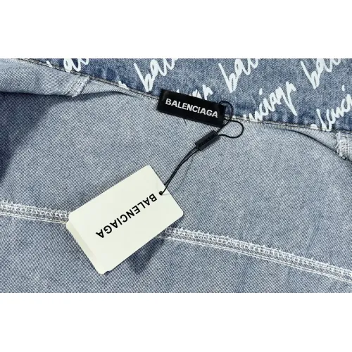 Replica Balenciaga Jackets Long Sleeved For Men #1424573 $42.00 USD for Wholesale