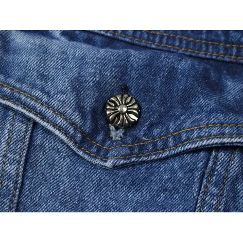 Replica Chrome Hearts Jackets Long Sleeved For Men #1424590 $64.00 USD for Wholesale