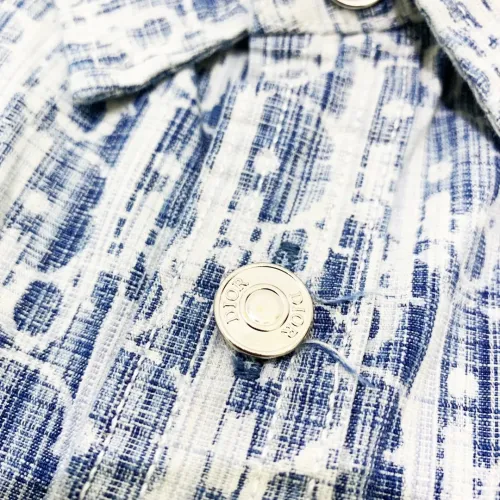 Replica Christian Dior Shirts Long Sleeved For Men #1424596 $42.00 USD for Wholesale