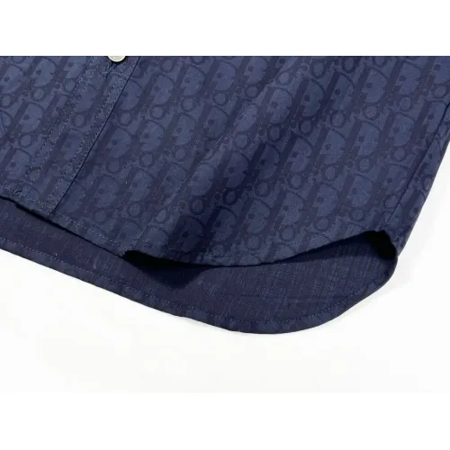 Replica Christian Dior Shirts Long Sleeved For Men #1424598 $42.00 USD for Wholesale