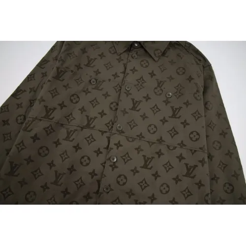 Replica Louis Vuitton LV Shirts Long Sleeved For Men #1424599 $56.00 USD for Wholesale