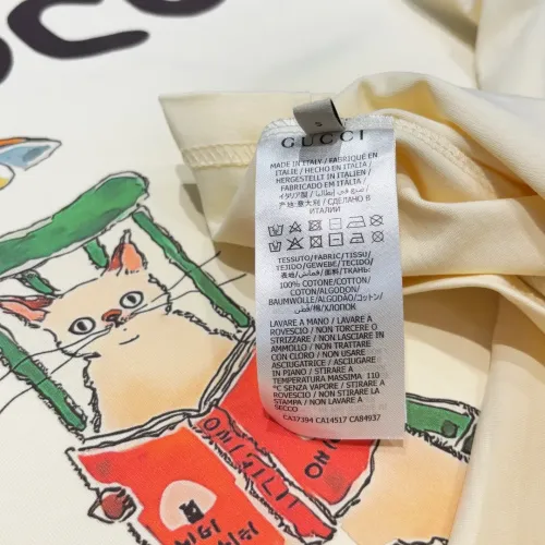 Replica Gucci T-Shirts Short Sleeved For Unisex #1424609 $34.00 USD for Wholesale