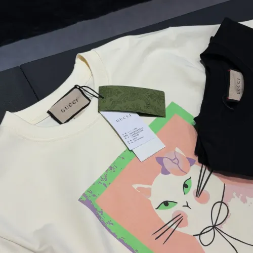 Replica Gucci T-Shirts Short Sleeved For Unisex #1424637 $34.00 USD for Wholesale
