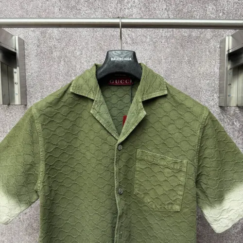 Replica Gucci Shirts Short Sleeved For Unisex #1424640 $85.00 USD for Wholesale