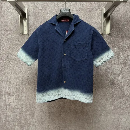 Gucci Shirts Short Sleeved For Unisex #1424641 $85.00 USD, Wholesale Replica Gucci Shirts