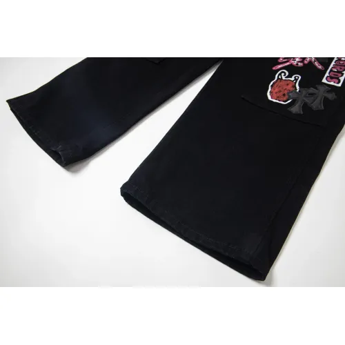 Replica Chrome Hearts Jeans For Men #1424664 $52.00 USD for Wholesale