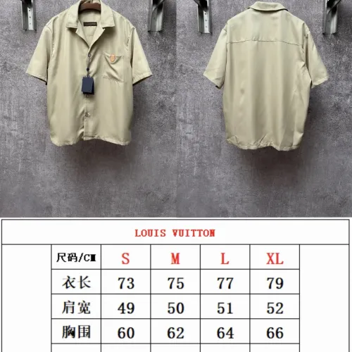 Replica Louis Vuitton LV Shirts Short Sleeved For Men #1424681 $64.00 USD for Wholesale