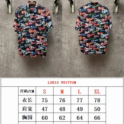 Replica Louis Vuitton LV Shirts Short Sleeved For Men #1424682 $80.00 USD for Wholesale