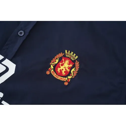 Replica Balenciaga Shirts Long Sleeved For Men #1424687 $48.00 USD for Wholesale