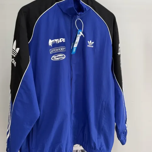 Replica Adidas Jackets Long Sleeved For Men #1424820 $48.00 USD for Wholesale