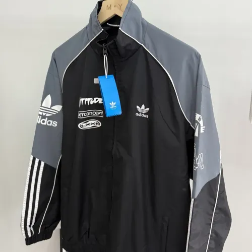 Adidas Jackets Long Sleeved For Men #1424821 $48.00 USD, Wholesale Replica Adidas Jackets