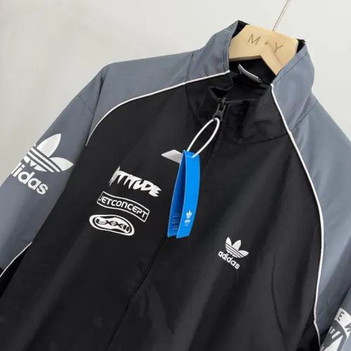 Replica Adidas Jackets Long Sleeved For Men #1424821 $48.00 USD for Wholesale