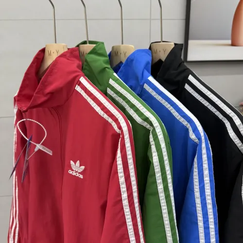Replica Adidas Jackets Long Sleeved For Unisex #1424823 $45.00 USD for Wholesale