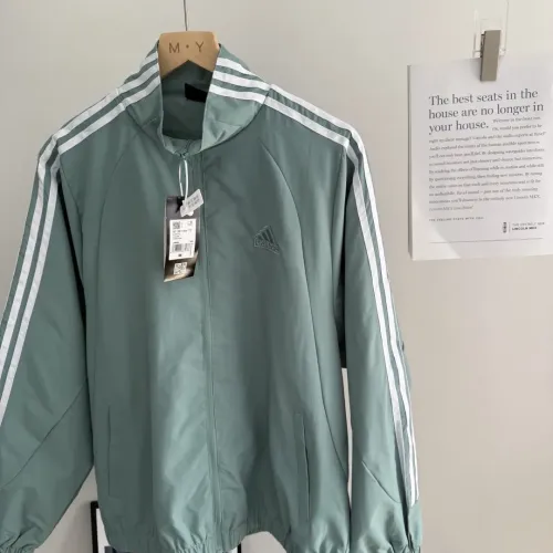 Adidas Jackets Long Sleeved For Unisex #1424826 $48.00 USD, Wholesale Replica Adidas Jackets