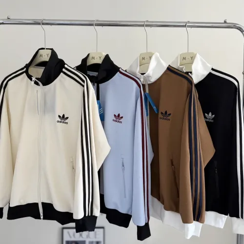 Replica Adidas Jackets Long Sleeved For Unisex #1424831 $45.00 USD for Wholesale