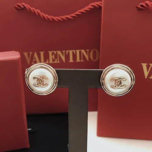 Replica Chanel Earrings For Women #1424849 $27.00 USD for Wholesale